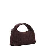 Mini Dandy Braided Suede chocolate