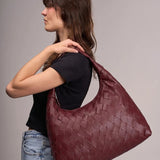 Maxi Dandy Braided Bias Mountain bordeaux