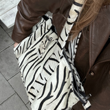 Maxi Shopper Brown Stripes Deluxe