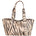 Maxi Shopper Brown Stripes Deluxe - Ferent Bags 