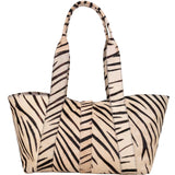 Maxi Shopper Brown Stripes Deluxe - Ferent Bags 