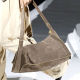 Maxi Crash brown suede