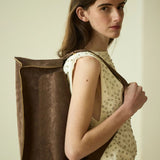 Maxi Crash brown suede