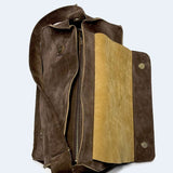 Maxi Crash brown suede
