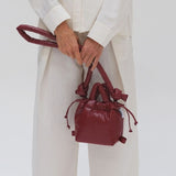 Micro Ona Vegan Leather cherry red