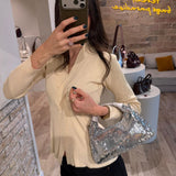 Mini Dandy Sequins silver