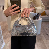 Mini Dandy Sequins silver