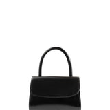 Mini 2.0 black semi patent leather