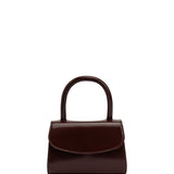 Mini 2.0 honey mahogany semi patent leather