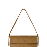 Miranda calf hair camel bag