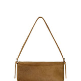 Miranda calf hair camel bag