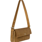 Miranda calf hair camel bag