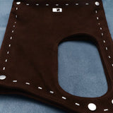 Nalia brown suede bag