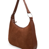 Oda crossbody suede brown