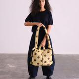 Ona Soft Bag dots chocolate + lime