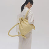 Ona Vegan Leather butter yellow