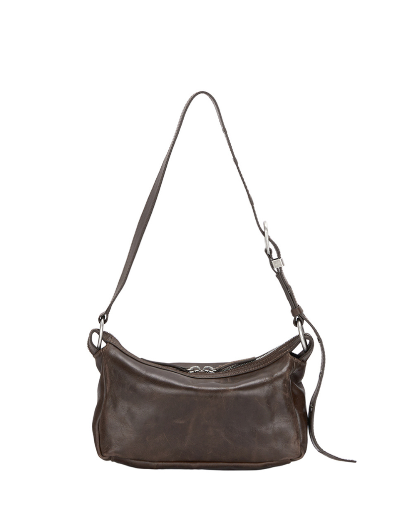 Outpocket Hobo Mini washed brown pullup