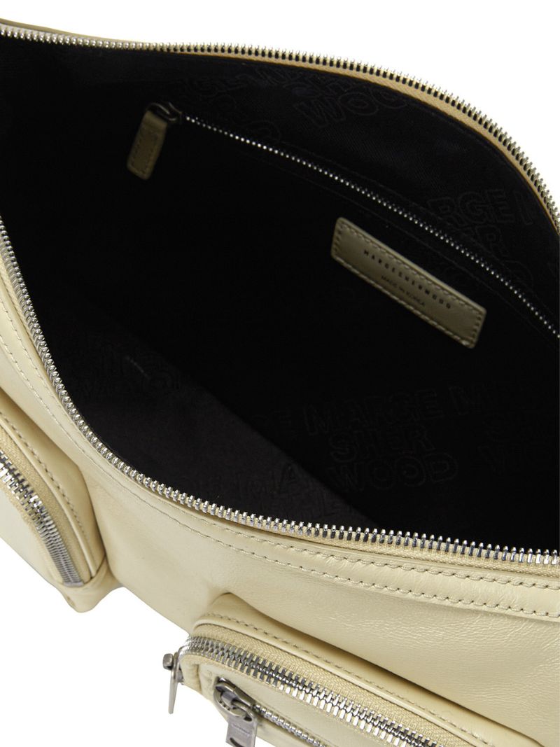 Outpocket Hobo blond wood glossy plain - Ferent Bags 