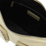 Outpocket Hobo blond wood glossy plain - Ferent Bags 