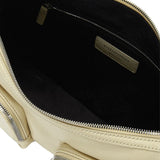 Outpocket Hobo blond wood glossy plain - Ferent Bags 