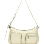Outpocket Hobo blond wood glossy plain - Ferent Bags 