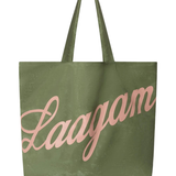 Paradise khaki shopper bag