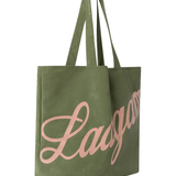 Paradise khaki shopper bag