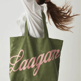 Paradise khaki shopper bag