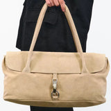 Palma champagne beige suede