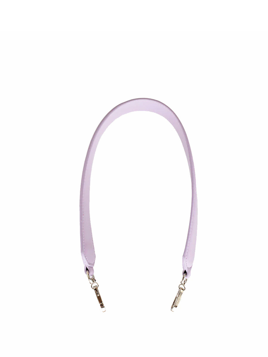 Lilac leather strap