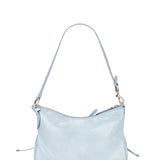 Ribbon Pochette blue semi vegetable