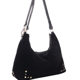 Rio Suede black w. gold