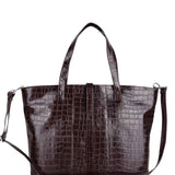 Robin Totebag brown croc
