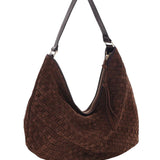 Rozzano Mindy braided chocolate