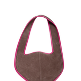 Saco suede chocolate