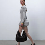 Salerno shoulder bag Mindy dark brown