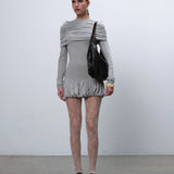 Salerno shoulder bag Mindy dark brown