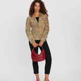 Salerno shoulder bag Marlin amaretto