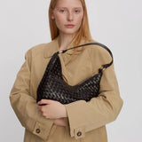 Salerno shoulder bag Mona dark brown