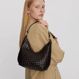 Salerno shoulder bag Mona dark brown