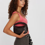 Salerno shoulder bag Madelaine dark brown