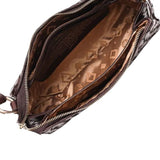 Salerno shoulder bag Eleonora dark brown