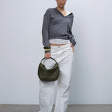 Salerno shoulder bag Marlin olive