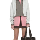 Shell duffel suede mocha eyelets