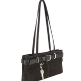 Shoulder Brocle suede mocha combi