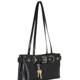 Shoulder Brocle black gemstone