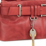 Shoulder Brocle mini aged red