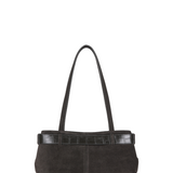 Shoulder Brocle mini suede mocha combi