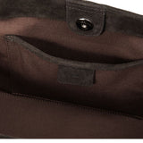 Shoulder Brocle suede mocha eyelets