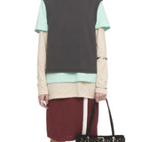 Shoulder Brocle mini suede mocha eyelets